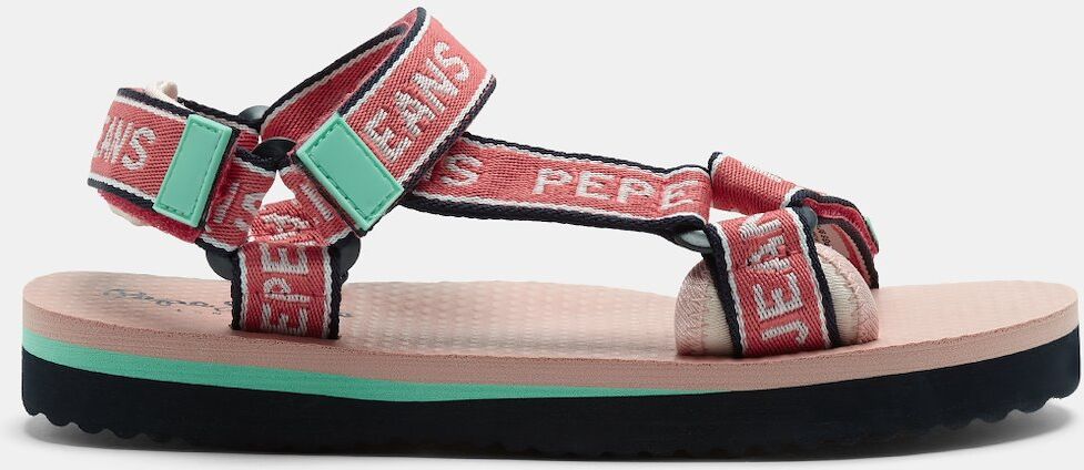 Pepe Jeans Sandálias Pepe Jeans Pool Tape Girls - Rosa/Verde - Mulher