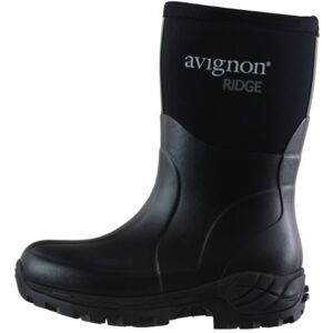 Avignon Unisex Ridge Mid Basic Black 47, Basic Black