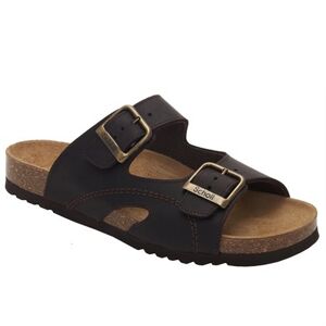 Scholl Sandal Herr Moldava Dk Brown 44