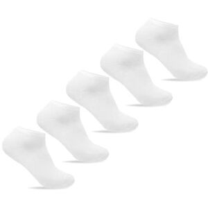 Minfot Bomullsstrumpor Sneaker Sensitive Vit 5-pack 37-39