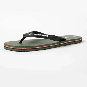 Gorilla Wear Kokomo Flip-flops Army Green Eu41