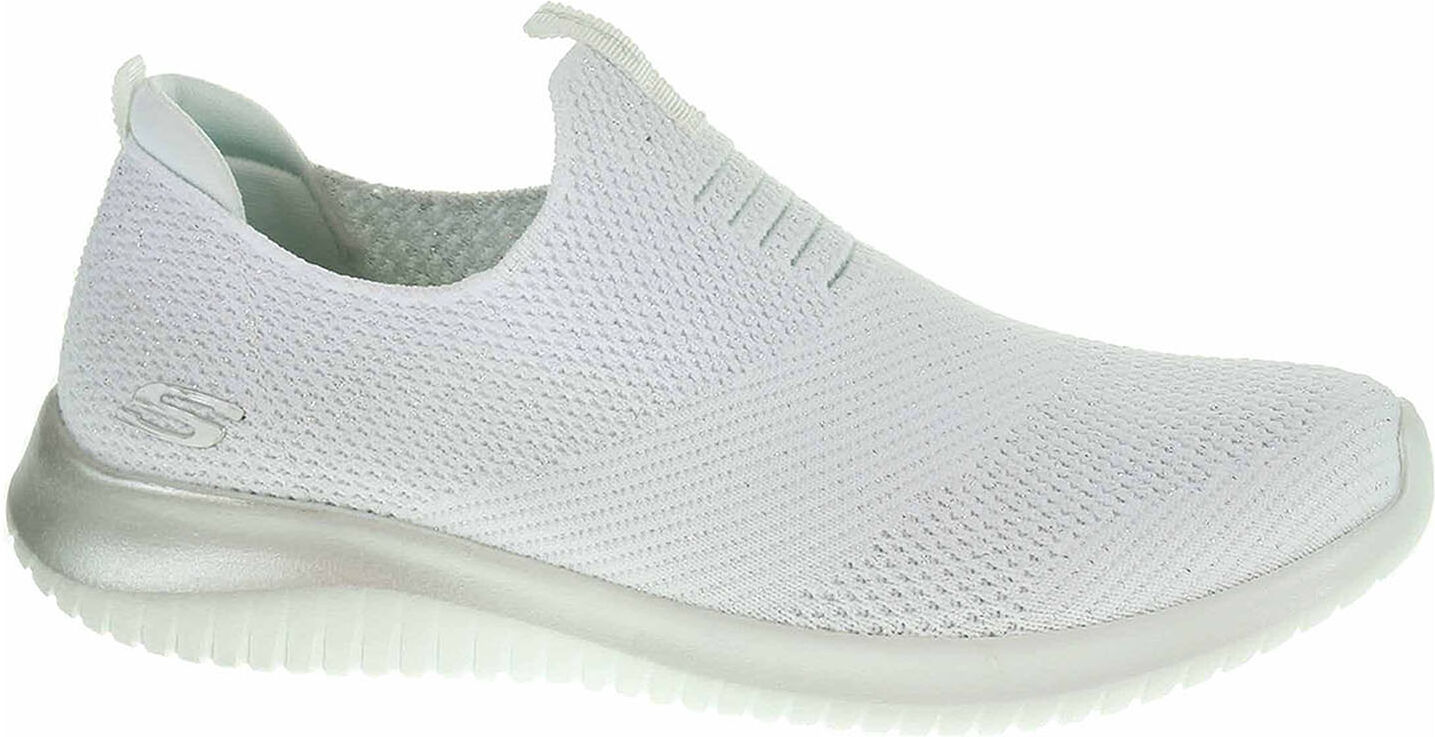 Skechers Ultra Flex - Metamorphic white-silver 39