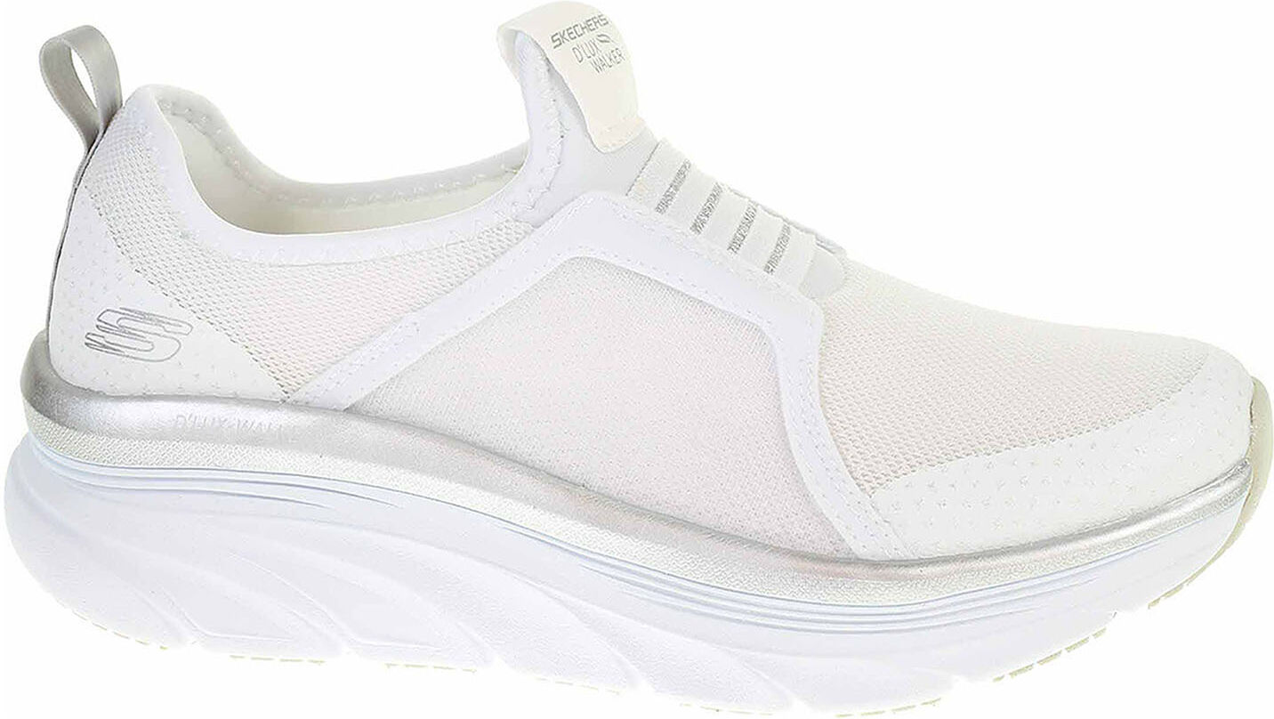 Skechers D´Lux Walker - Pillow Heaven white-silver 39