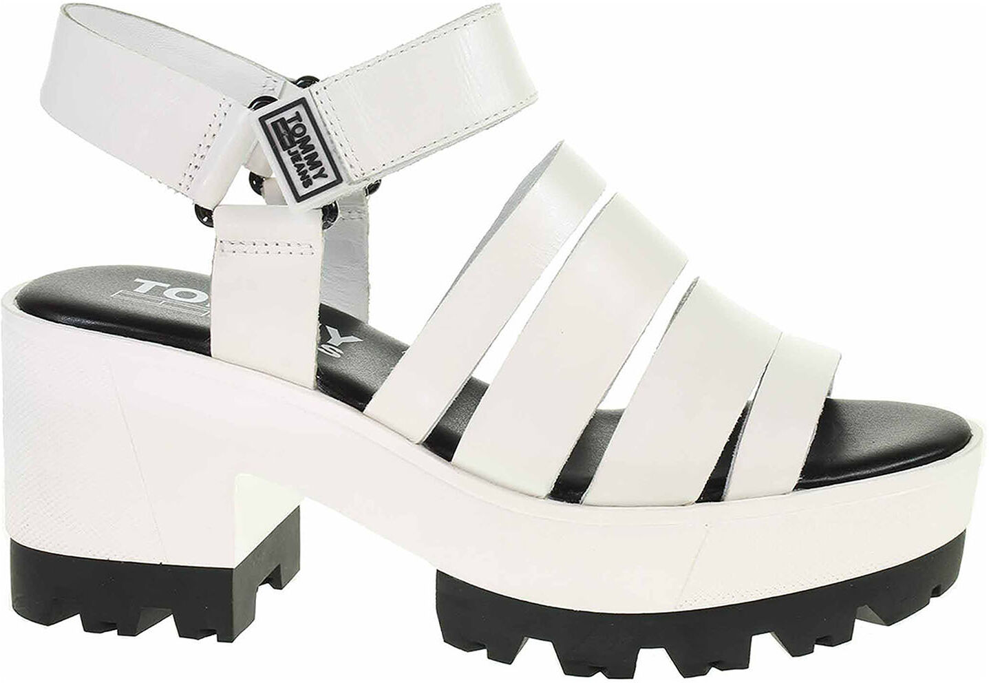 Tommy Hilfiger Dámske sandále Tommy Hilfiger EN0EN00831 YBS white 37