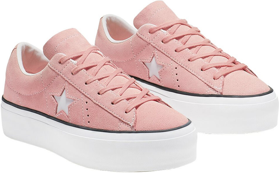 CONVERSE One Star Platform: bleached coral – 41