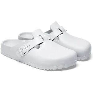 Birkenstock Womens White Narrow Boston EVA Clog - Female - White