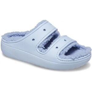 Crocs Womens Blue Calcite Classic Cozzzy Sandal - Female - Blue