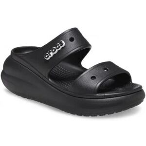 Crocs Womens Black Classic Crush Sandal - Female - Black