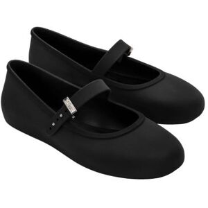 Melissa Womens Black Soft Ballerina Shoe - Female - Black