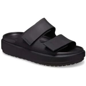 Crocs Womens Black Brooklyn Luxe Sandal - Female - Black