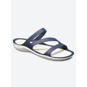 Crocs Womens Navy White Swiftwater Sandal - Female - Navy