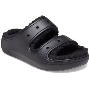 Crocs Womens Black Classic Cozzzy Sandal - Female - Black