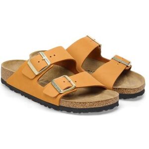 Birkenstock Womens Burnt Orange Arizona BS Two Strap Sandal - Female - Orange