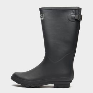 Peter Storm Women's Adjustable Wellies Tall, Black  - Black - Size: 4