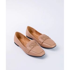 Blue Vanilla Butterfly Detail Loafer - UK 6 (EU 39) / BEIGE - female