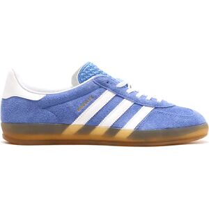 Adidas Gazelle Indoor Blue Fusion Gum (W) - Size: UK 10- EU 44 2/3 - Size: UK 10- EU 44 2/3- - Blue - female - Size: UK 10- EU 44 2/3- US 11.5W