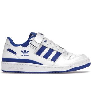 Adidas Forum Low White Royal Blue - Size: UK 4 - EU 36 2/3 - Size: UK 4 - EU 36 2/3 - - blue - Size: UK 4 - EU 36 2/3 - US M 4.5