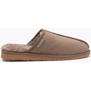 Pegia Fermo Shearling Men's Slippers, 44/10 / Stone