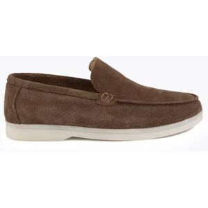 Pegia Arona Genuine Suede Women's Loafers, 39/6 / Choco