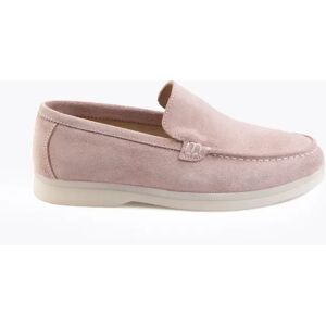 Pegia Arona Genuine Suede Women's Loafers, 39/6 / Rose