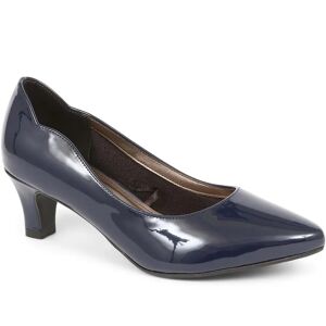 Pavers Patent Court Shoes - AMITY37003 / 323 329 - 4 - Navy - Female