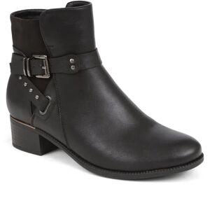 Pavers Buckle Detail Ankle Boots - WOIL38003 / 324 133 - 3 - Black - Female
