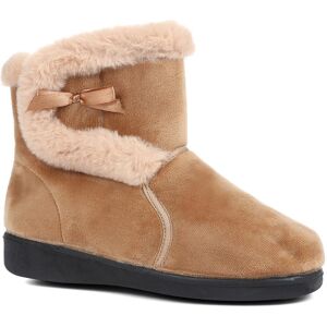 Pavers Ladies Slipper Boots - QINGD32001 / 319 133 - 3 - Beige - Female