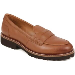 Pavers Leather Chunky Sole Loafers - MAGNU38013 / 324 665 - 4 - Tan - Female