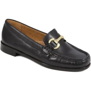 Pavers Leather Snaffle Loafers - NAP38021 / 325 129 - 5 - Navy - Female