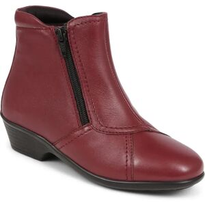 Pavers Leather Ladies Ankle Boot - HSKEMP1811 / 146 311 - 1 - Burgundy - Female