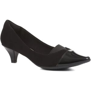 Pavers Kitten Heel Court Shoes - MAIN35003 / 322 297 - 4 - Black - Female