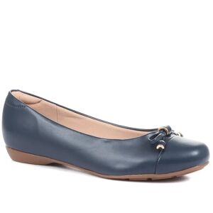Pavers Flat Ballet Shoes - BRIO30001 / 316 223 - 5 - Navy - Female