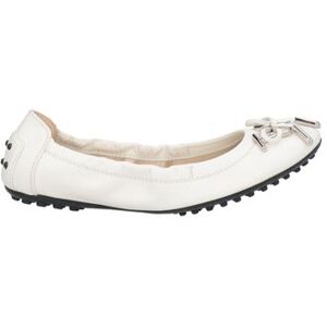 TOD'S Ballet Flats Women - White - 1.5,2,2.5