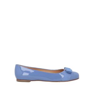 FERRAGAMO Ballet Flats Women - Light Blue - 4