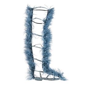 AREA x SERGIO ROSSI Sandals Women - Pastel Blue - 4,5,6,7