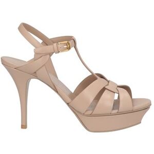 SAINT LAURENT Sandals Women - Khaki - 8