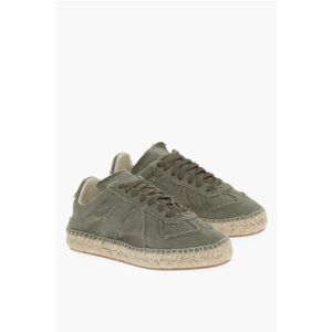 Maison Margiela MM22 Canvas Low Top Sneakers with Jute Detail size 35 - Female
