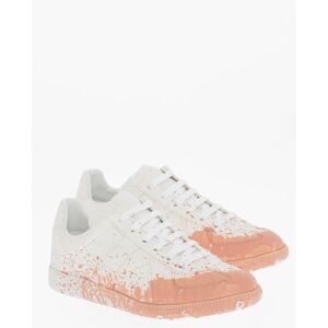 Maison Margiela MM22 Cotton Low Top Sneakers with Painted Detail size 36,5 - Female