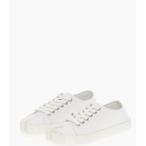 Maison Margiela MM22 Low-Top Cotton TABI Sneakers with Paint Splashes size 35 - Female