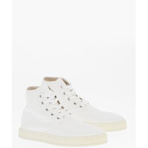 Maison Margiela MM22 Solid Color Cotton High-Top Sneakers size 35 - Female