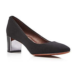 Donald Pliner Corin Mid Heel Pumps  - Black - Size: 7.5