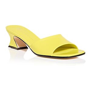 Giuseppe Zanotti Women's Twingo Low Heel Slide Sandals  - Mimosa - Size: 9.5