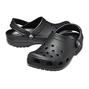 Crocs Women's Classic Clogs  - Black - Size: 9