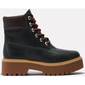 Stone Street Timberland Premium Platform Boot For Women In Dark Green Green, Size 4