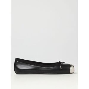 Alexander McQueen Punk ballerinas in nappa with logo detail - Size: 36 - female