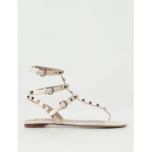 Flat Sandals VALENTINO GARAVANI Woman colour Ivory - Size: 35 - female