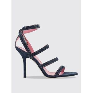 Heeled Sandals DSQUARED2 Woman colour Blue - Size: 36 - female