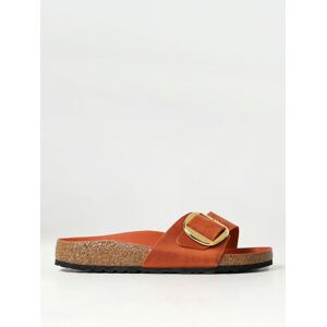 Flat Sandals BIRKENSTOCK Woman colour Orange - Size: 37 - female