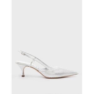 High Heel Shoes CASADEI Woman colour Silver - Size: 40 - female