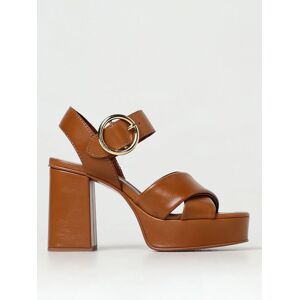 Wedge Shoes SEE BY CHLOÉ Woman color Brown - Size: 36 - female